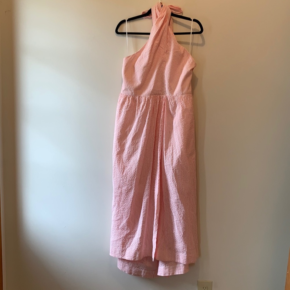 J. Crew seersucker dress